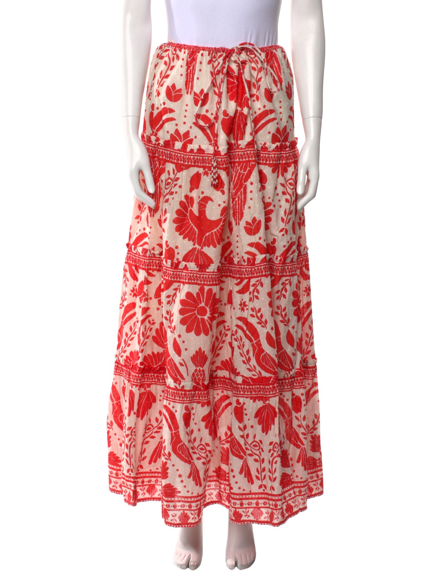 Farm Rio Printed Midi Length Skirt w/ Tags