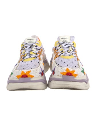 Farm Rio Mesh Printed Sneakers