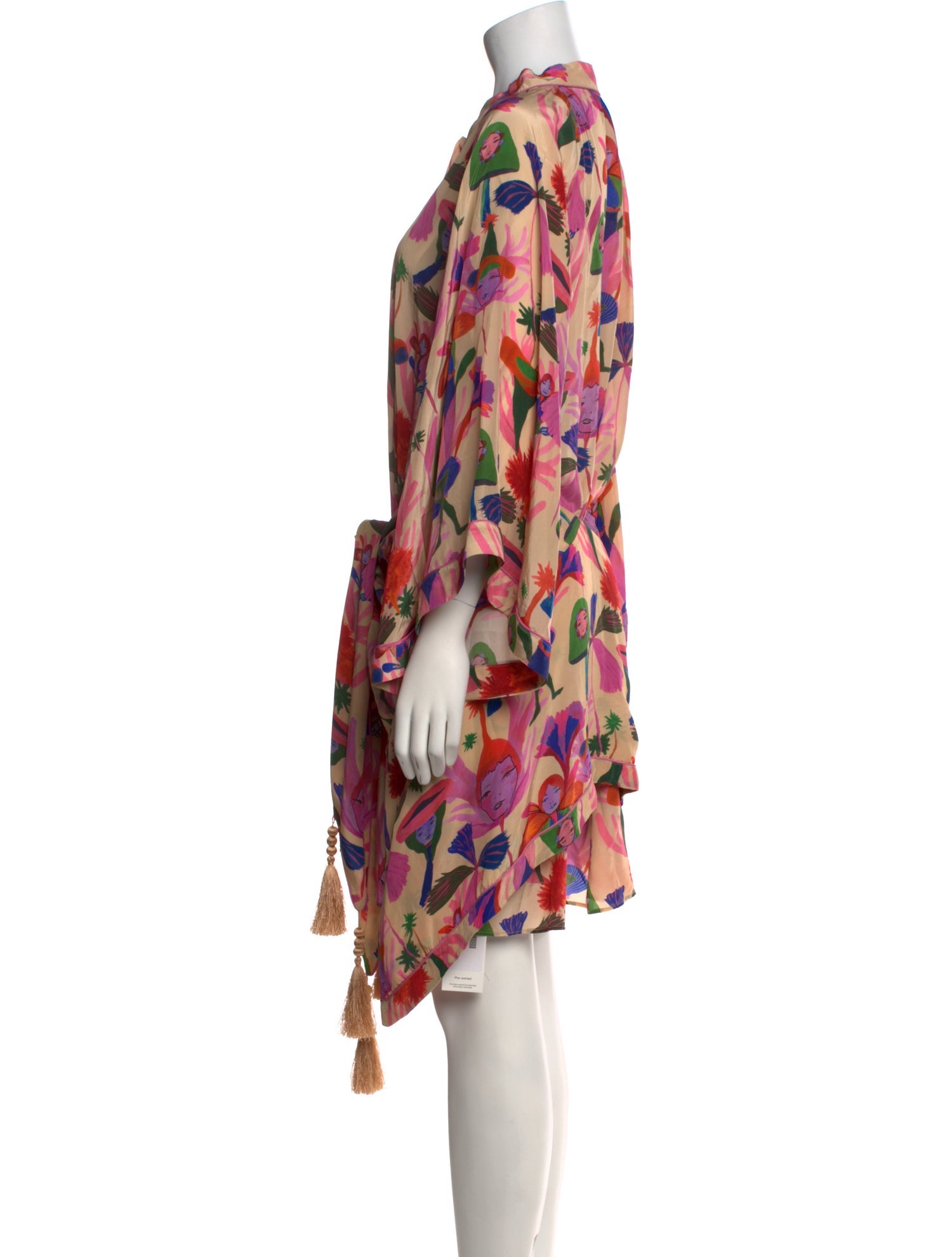 Farm Rio Floral Print Mini Dress