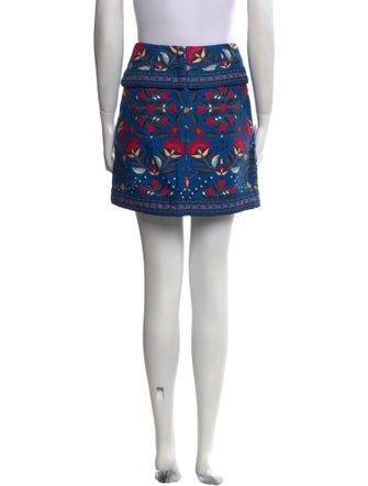 Farm Rio Printed Mini Skirt