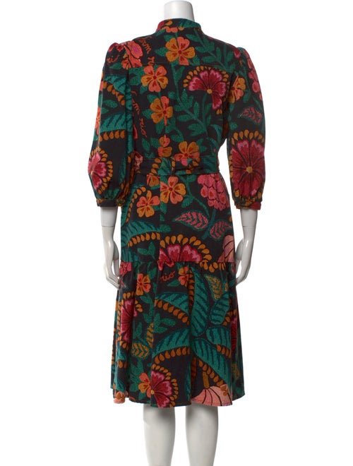 Farm Rio Printed Midi Length Dress