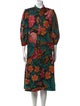 Farm Rio Printed Midi Length Dress