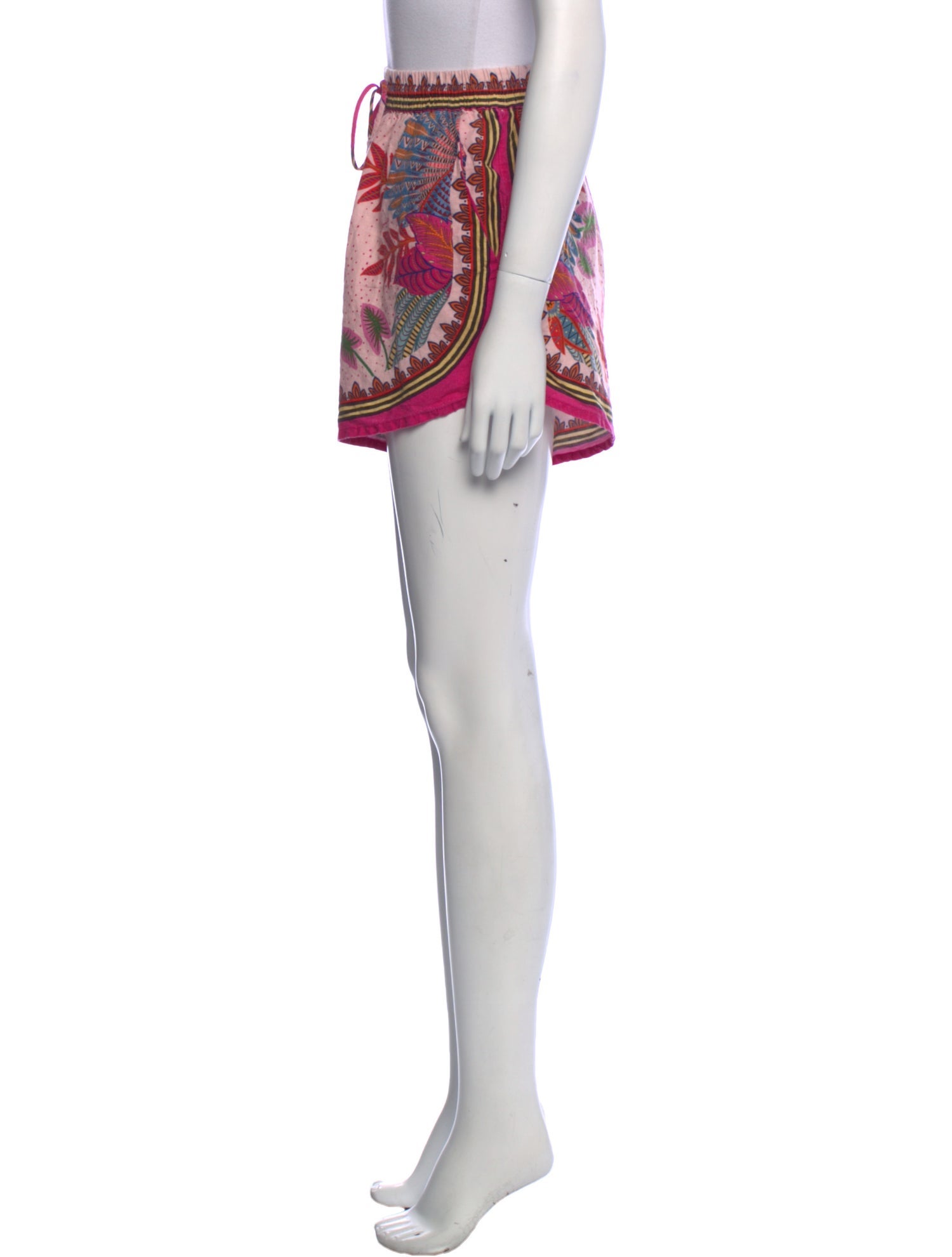 Farm Rio Linen Mini Shorts