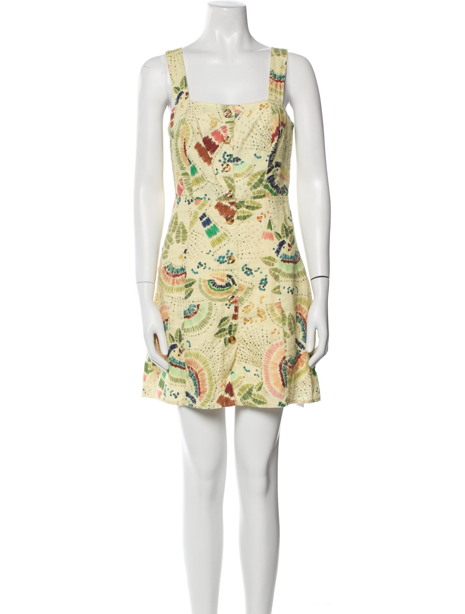 Farm Rio Linen Mini Dress