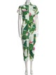 Farm Rio Floral Print Jumpsuit