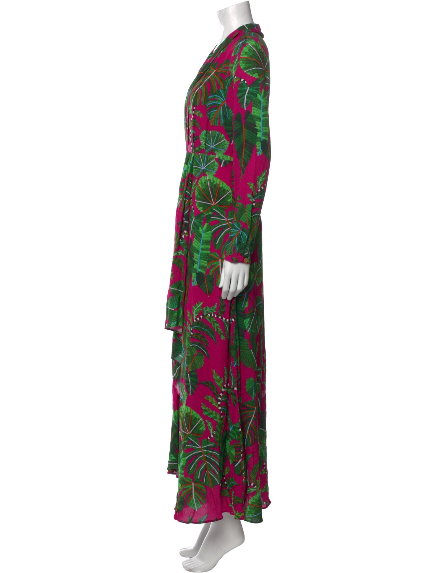 Farm Rio Printed Long Dress