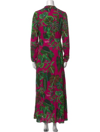 Farm Rio Printed Long Dress