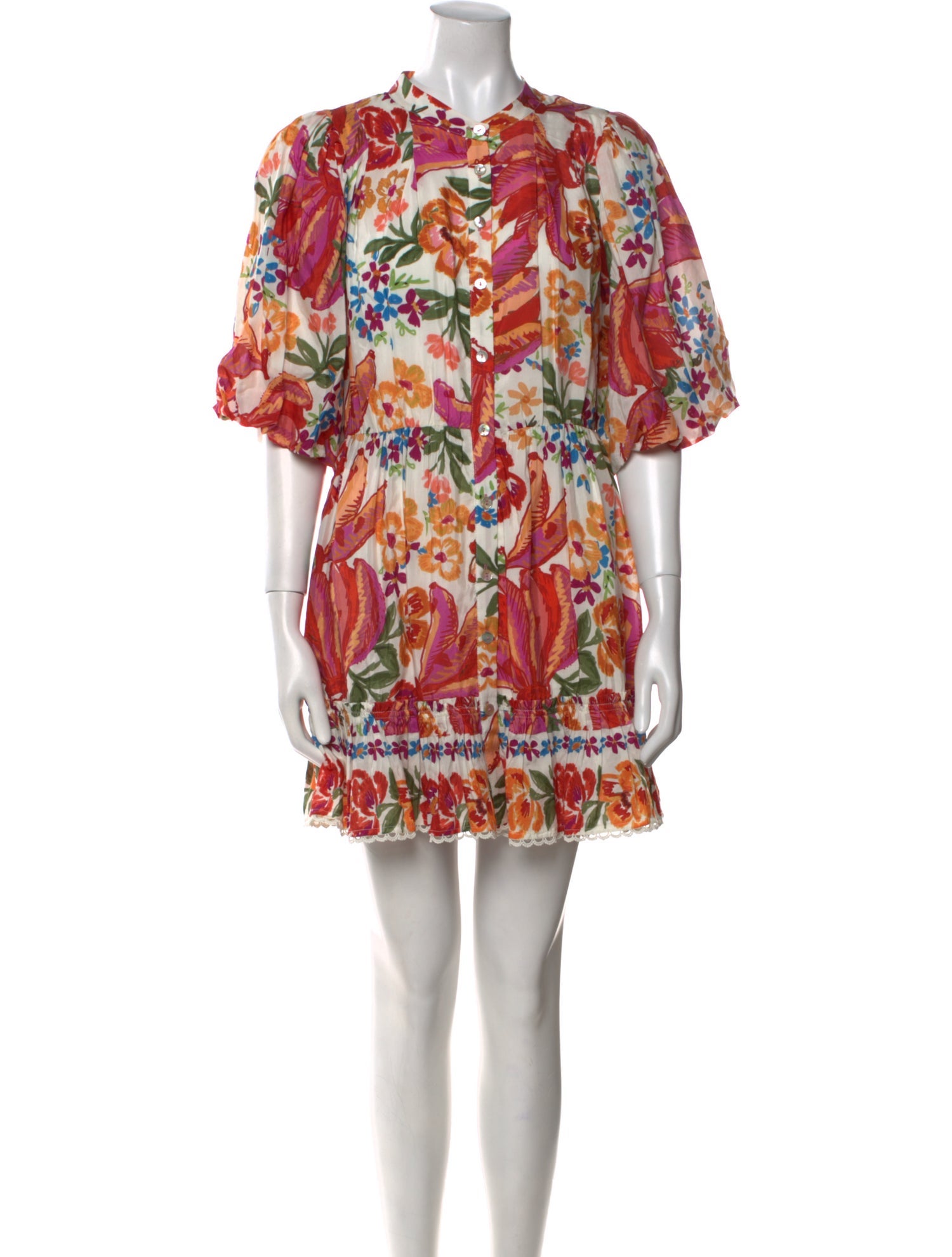 Farm Rio Printed Mini Dress