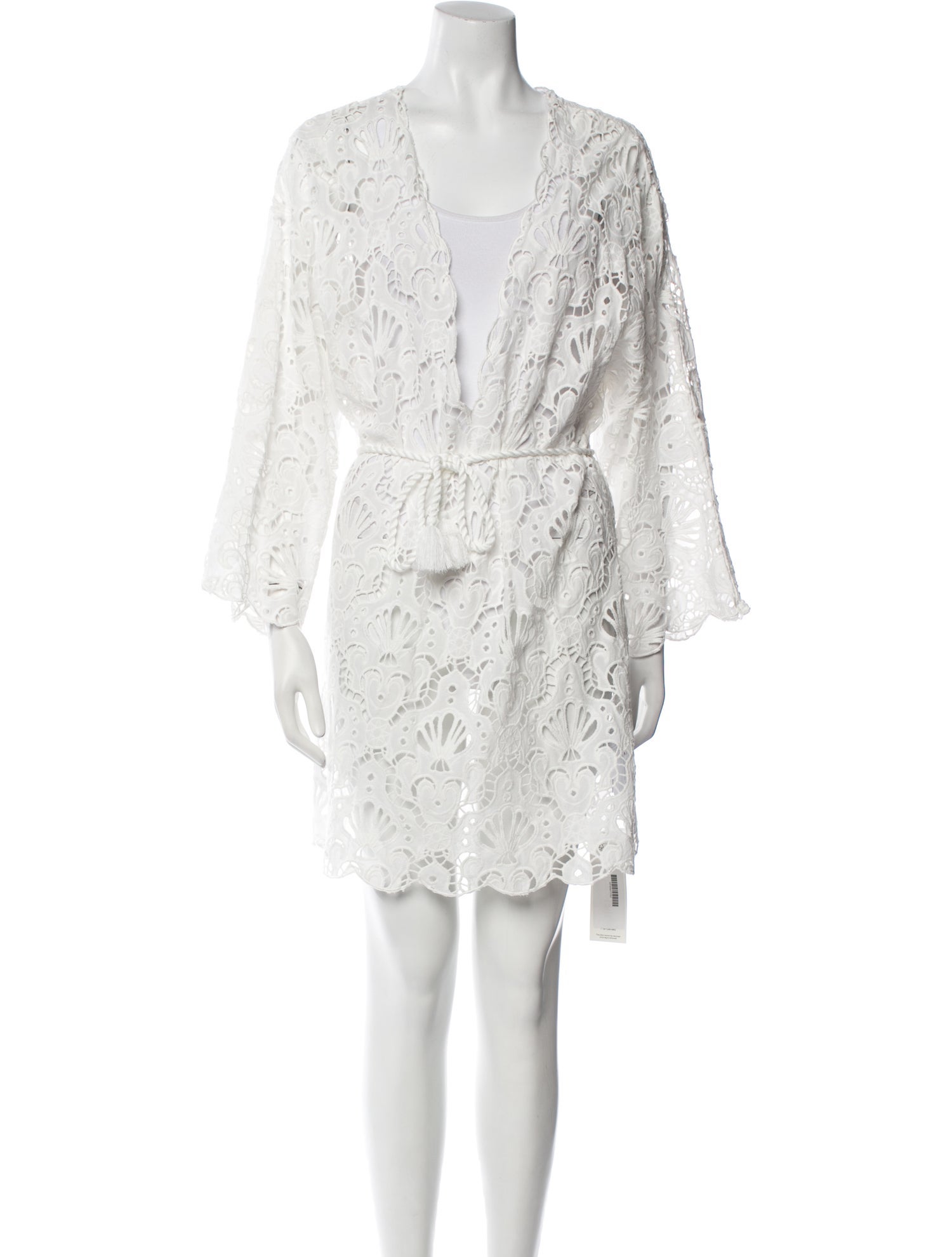 Farm Rio Lace Pattern Mini Dress