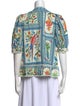 Farm Rio Paisley Print V-Neck Tunic