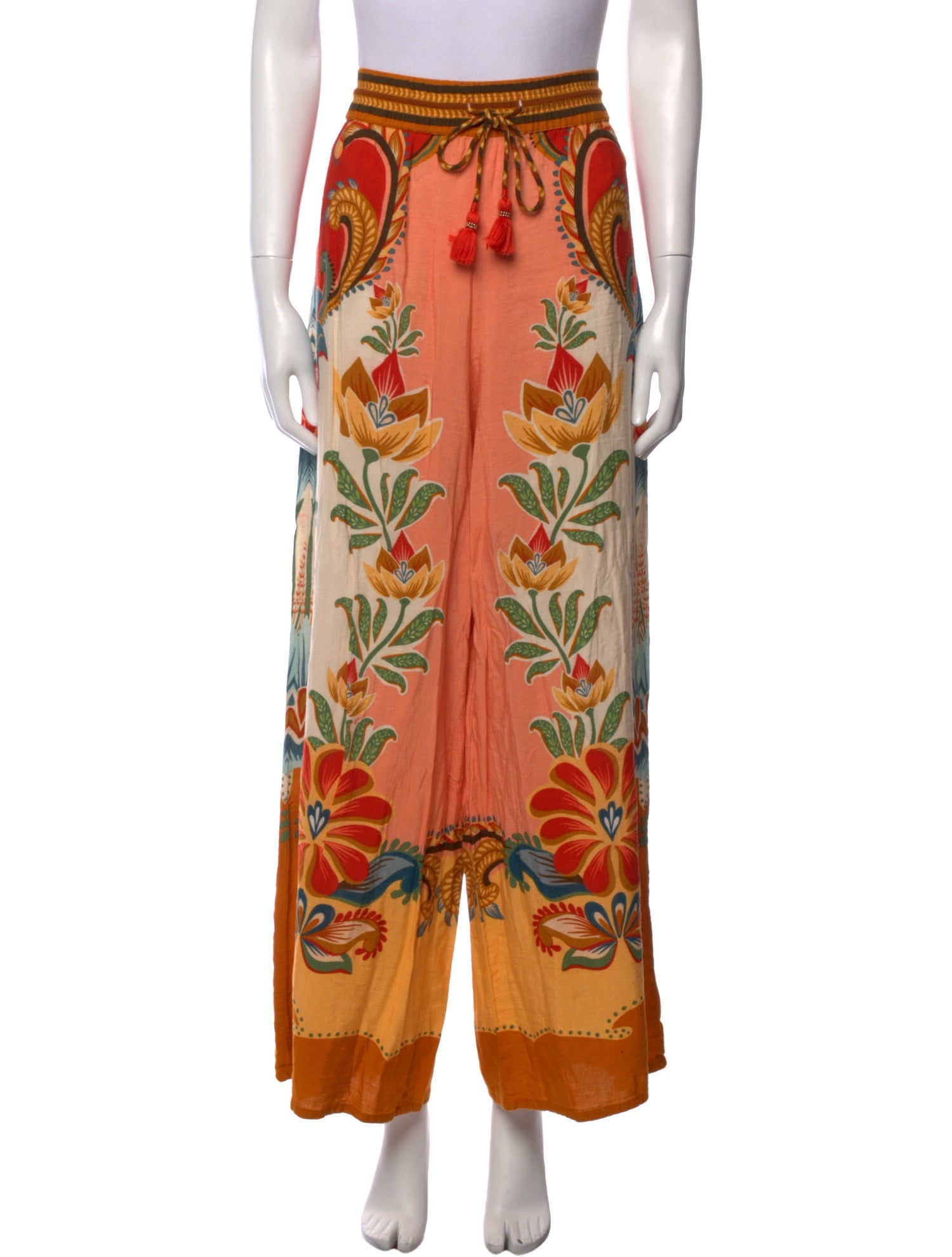 Farm Rio Printed Wide Leg Pants