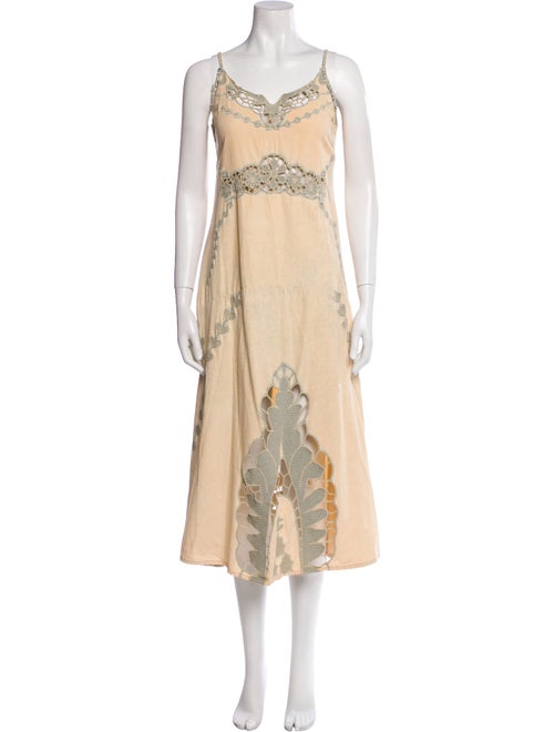 Farm Rio Printed Long Dress