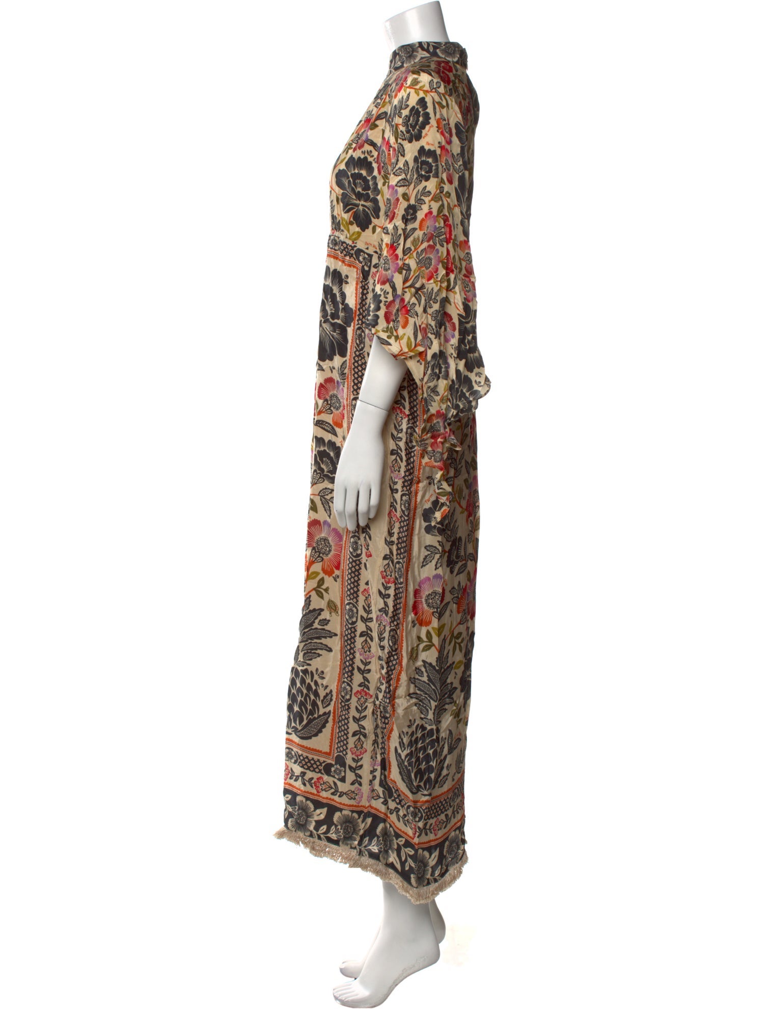 Farm Rio Printed Long Dress w/ Tags