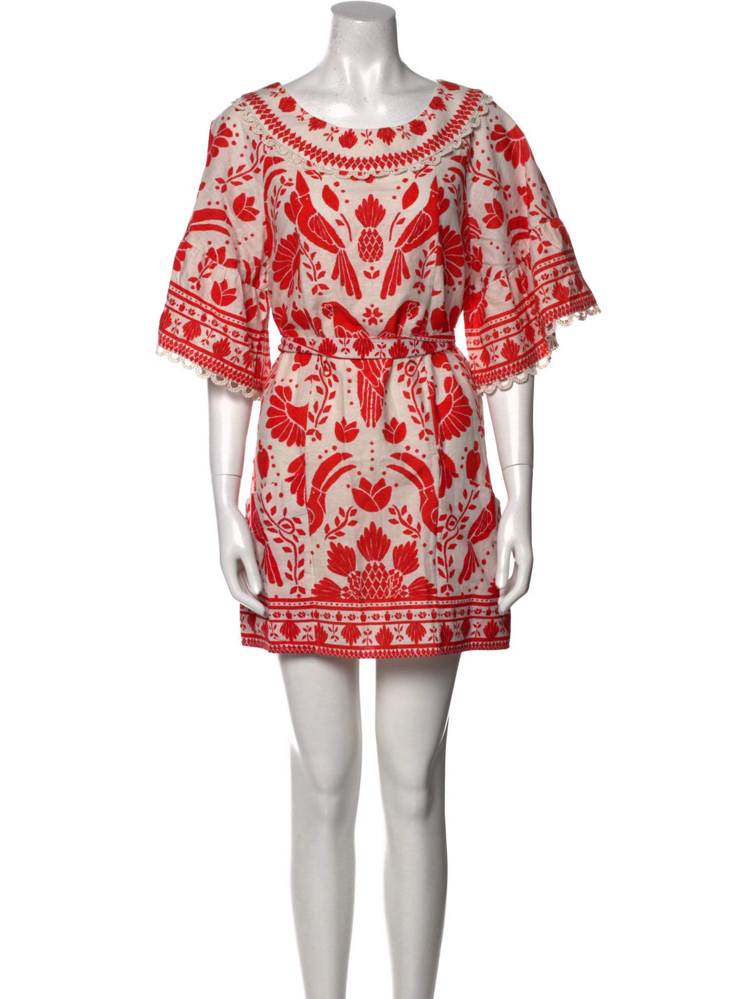 Farm Rio Linen Mini Dress