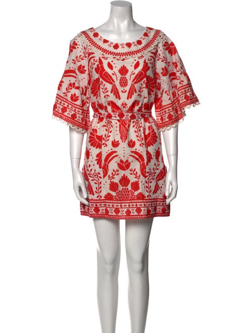 Farm Rio Linen Mini Dress