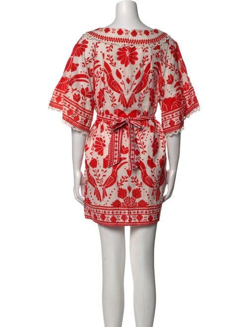 Farm Rio Linen Mini Dress