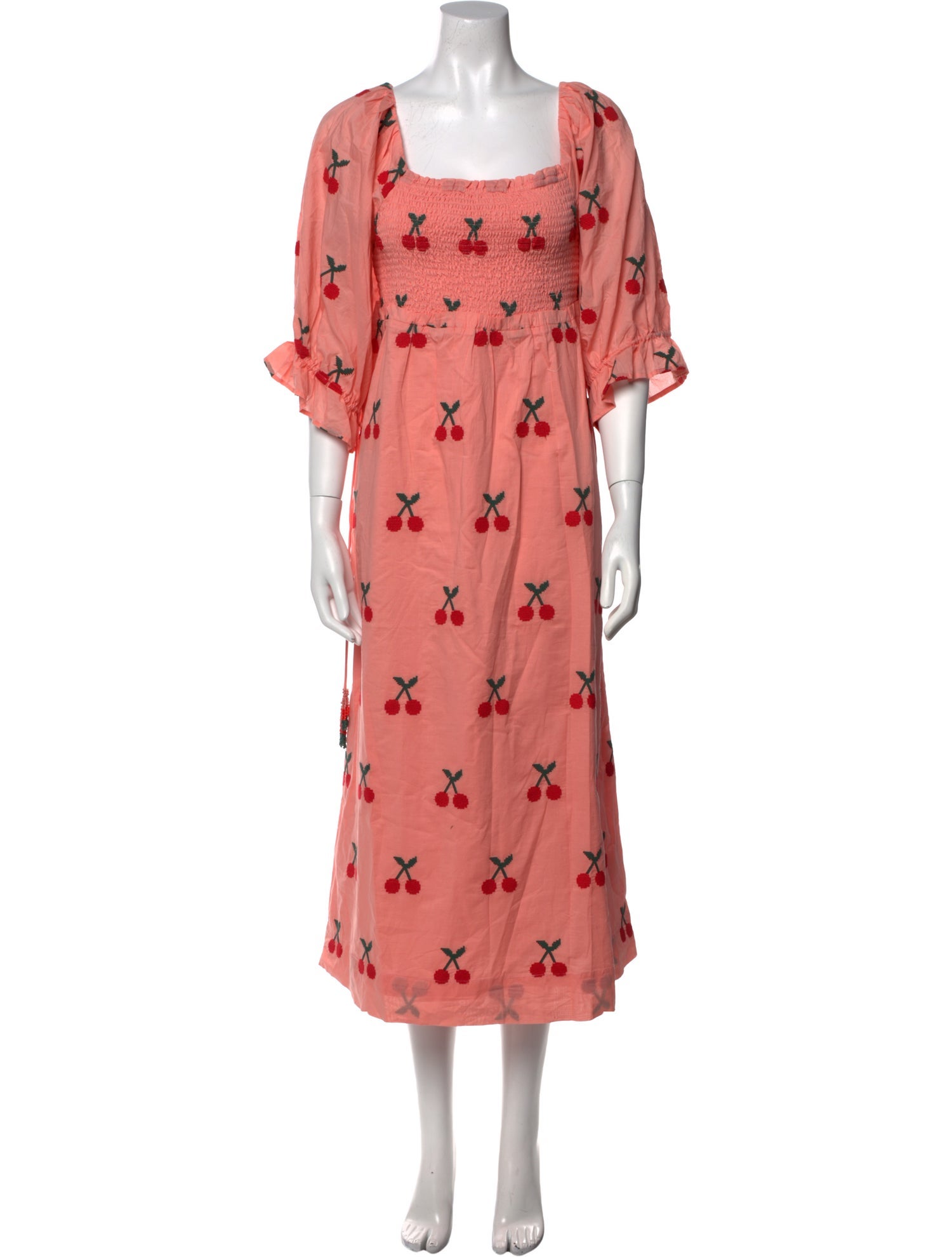 Farm Rio Floral Print Long Dress w/ Tags