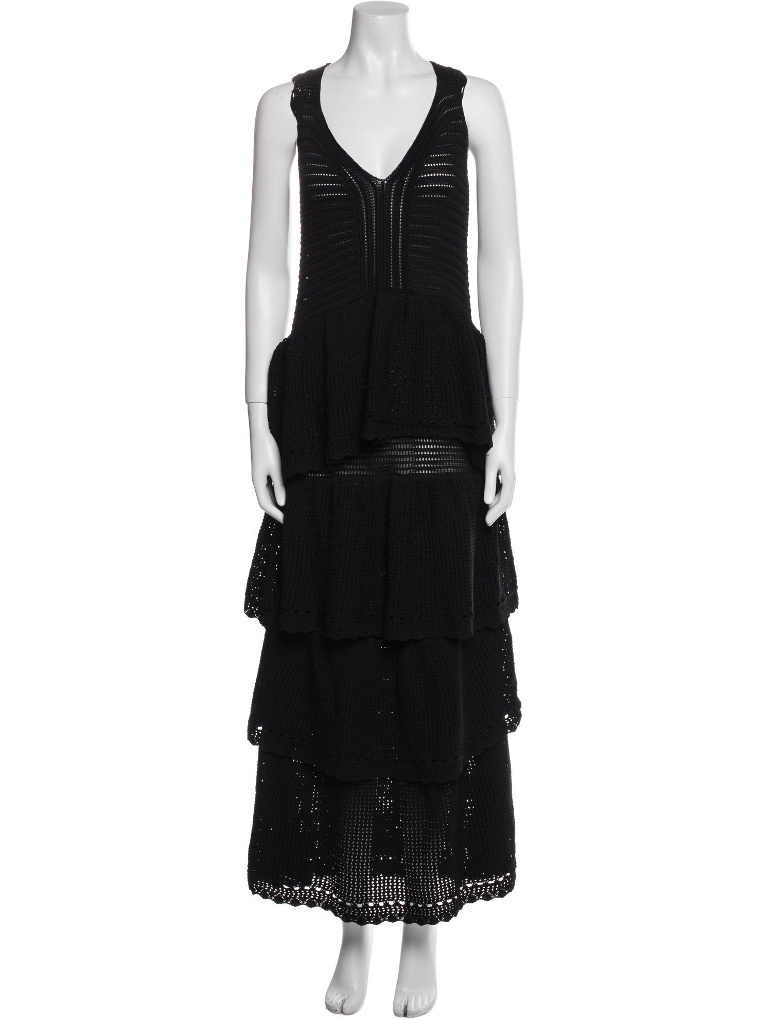 Farm Rio V-Neck Long Dress