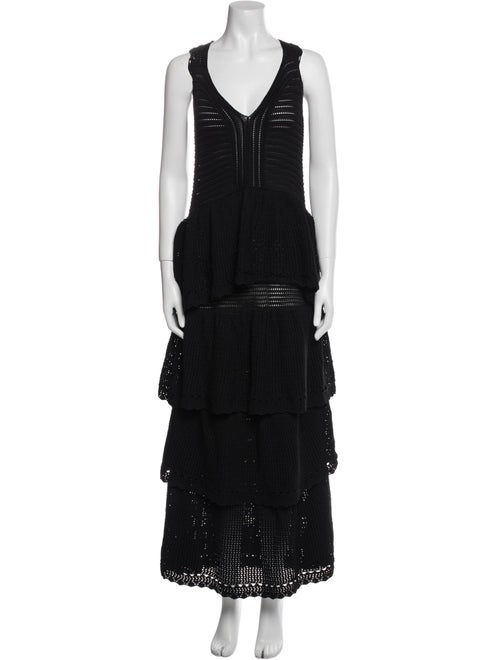 Farm Rio V-Neck Long Dress