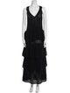 Farm Rio V-Neck Long Dress