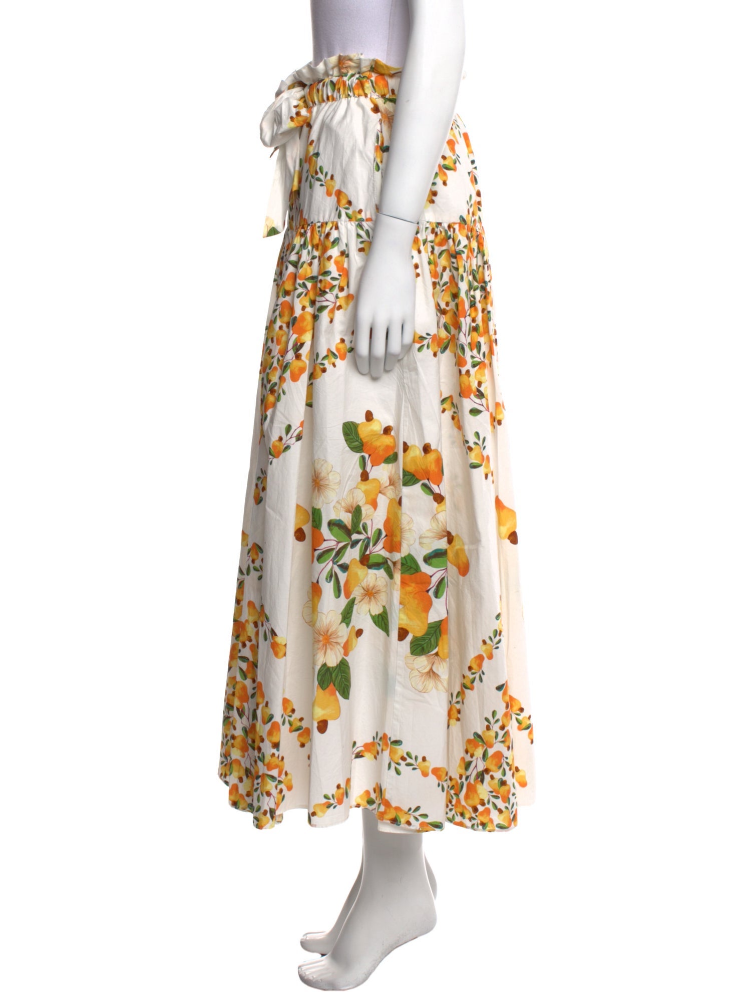 Farm Rio Printed Midi Length Skirt