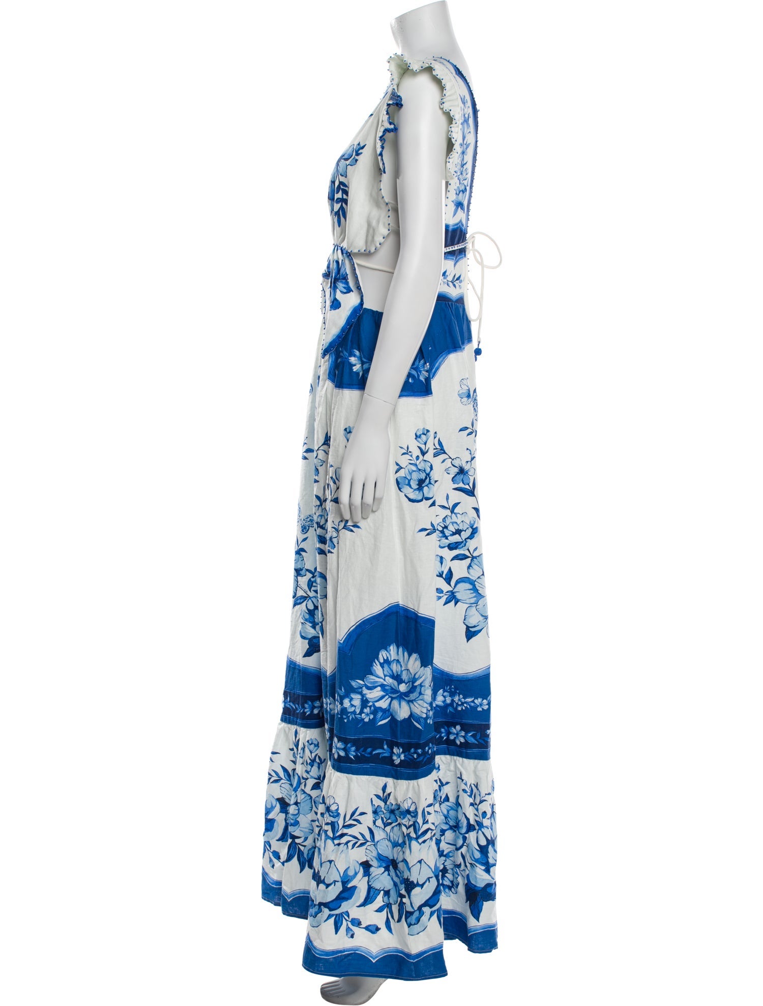 Farm Rio Printed Long Dress w/ Tags