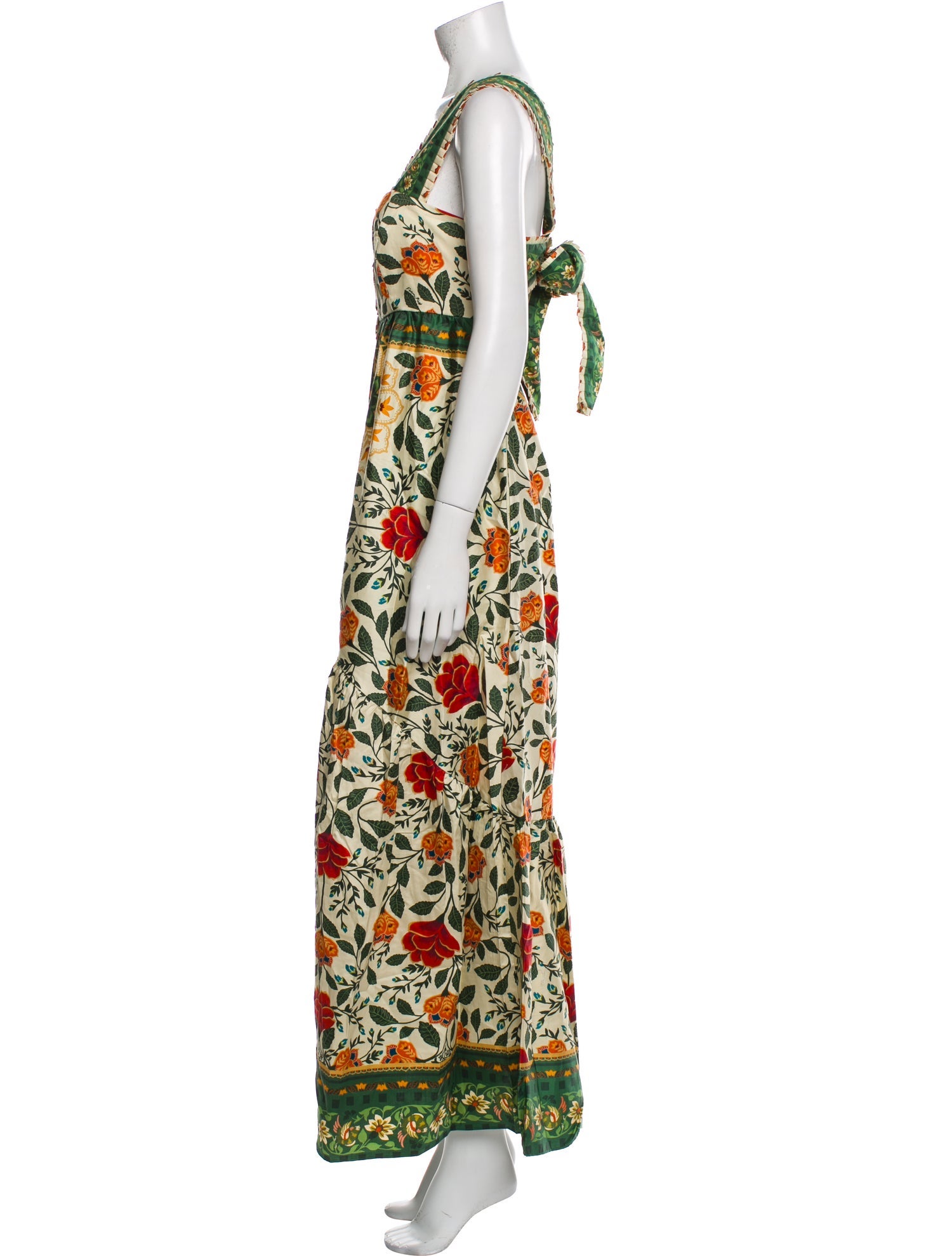 Farm Rio Printed Long Dress w/ Tags