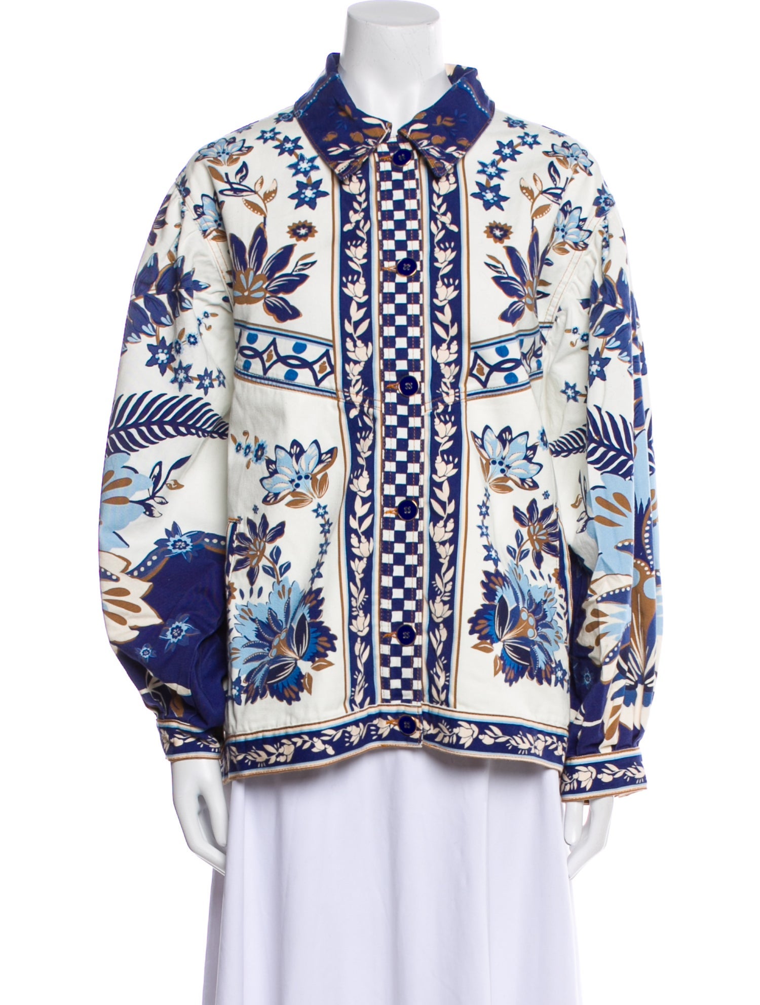 Farm Rio Printed Bomber Jacket w/ Tags