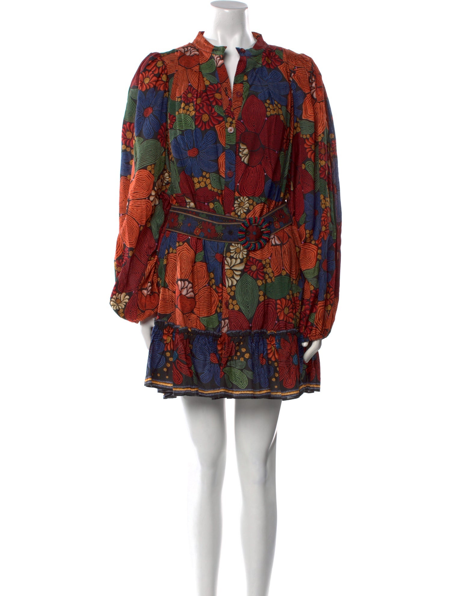 Farm Rio Printed Mini Dress