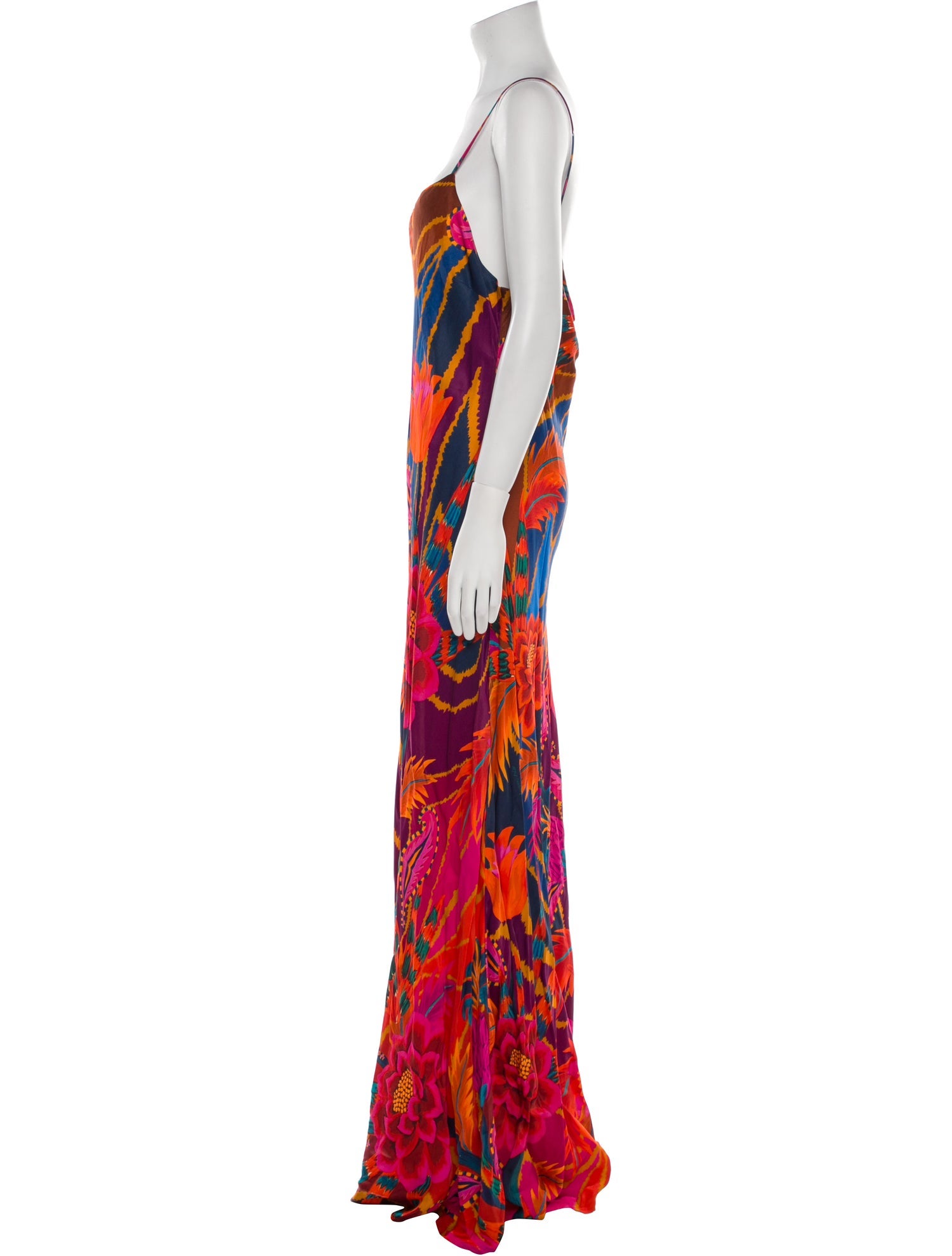 Farm Rio Printed Long Dress