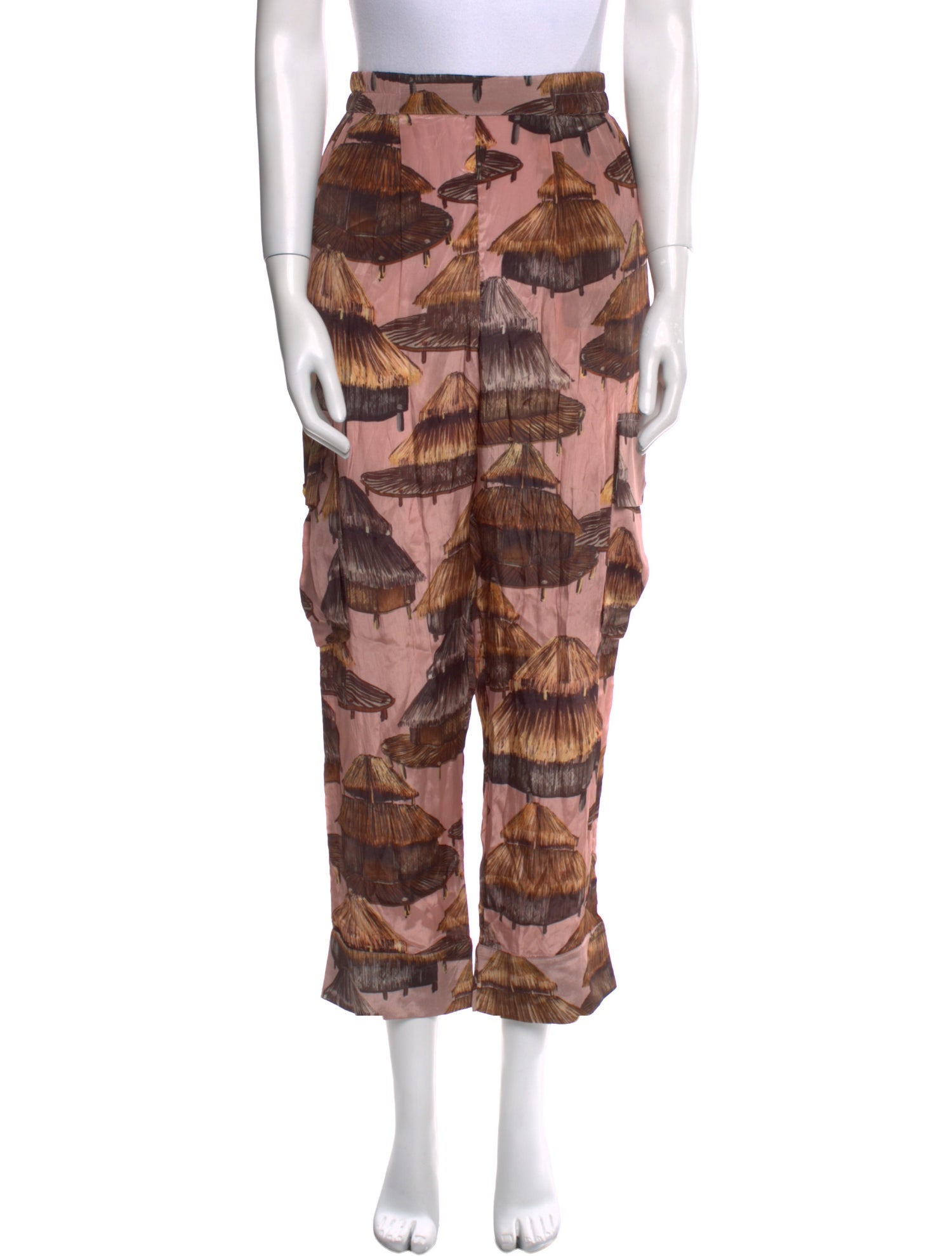 Farm Rio Printed Straight Leg Pants