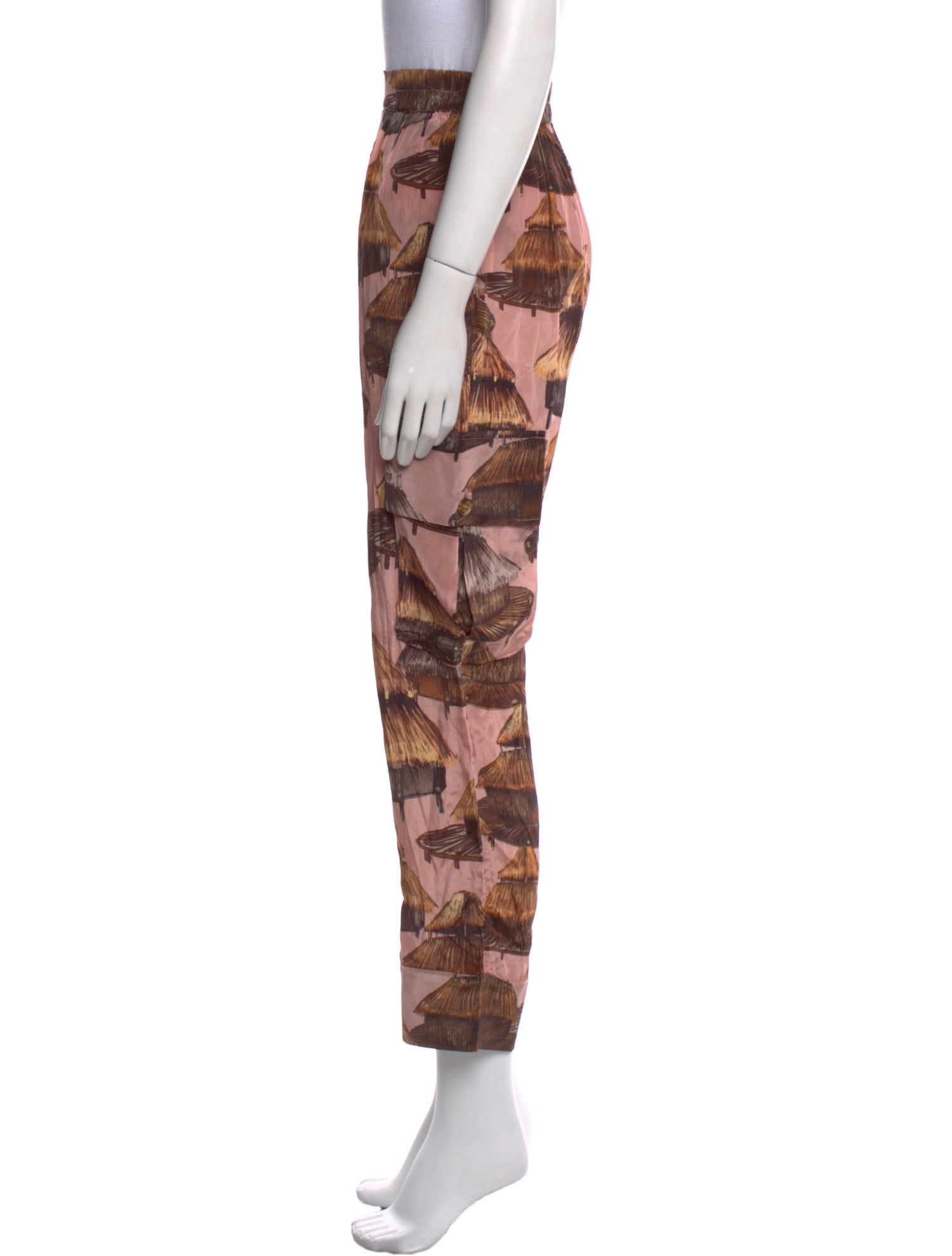 Farm Rio Printed Straight Leg Pants