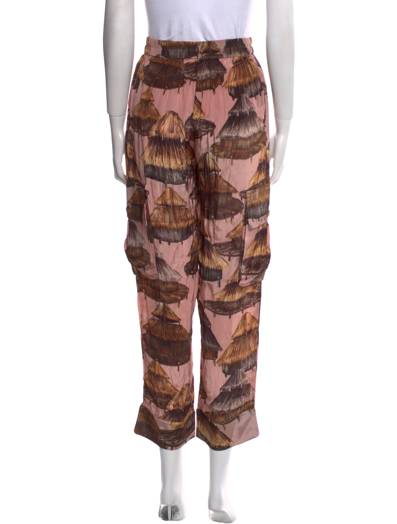 Farm Rio Printed Straight Leg Pants