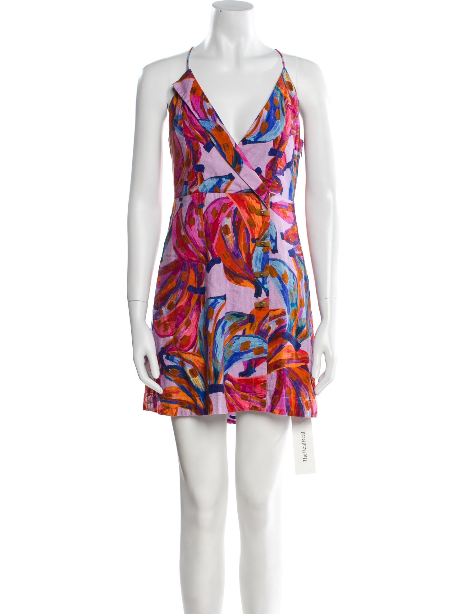 Farm Rio Linen Mini Dress