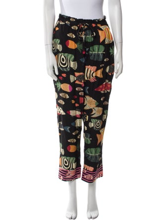 Farm Rio Printed Straight Leg Pants
