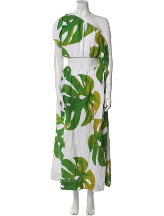 Farm Rio Linen Long Dress