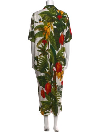Farm Rio Linen Printed Jumpsuit
