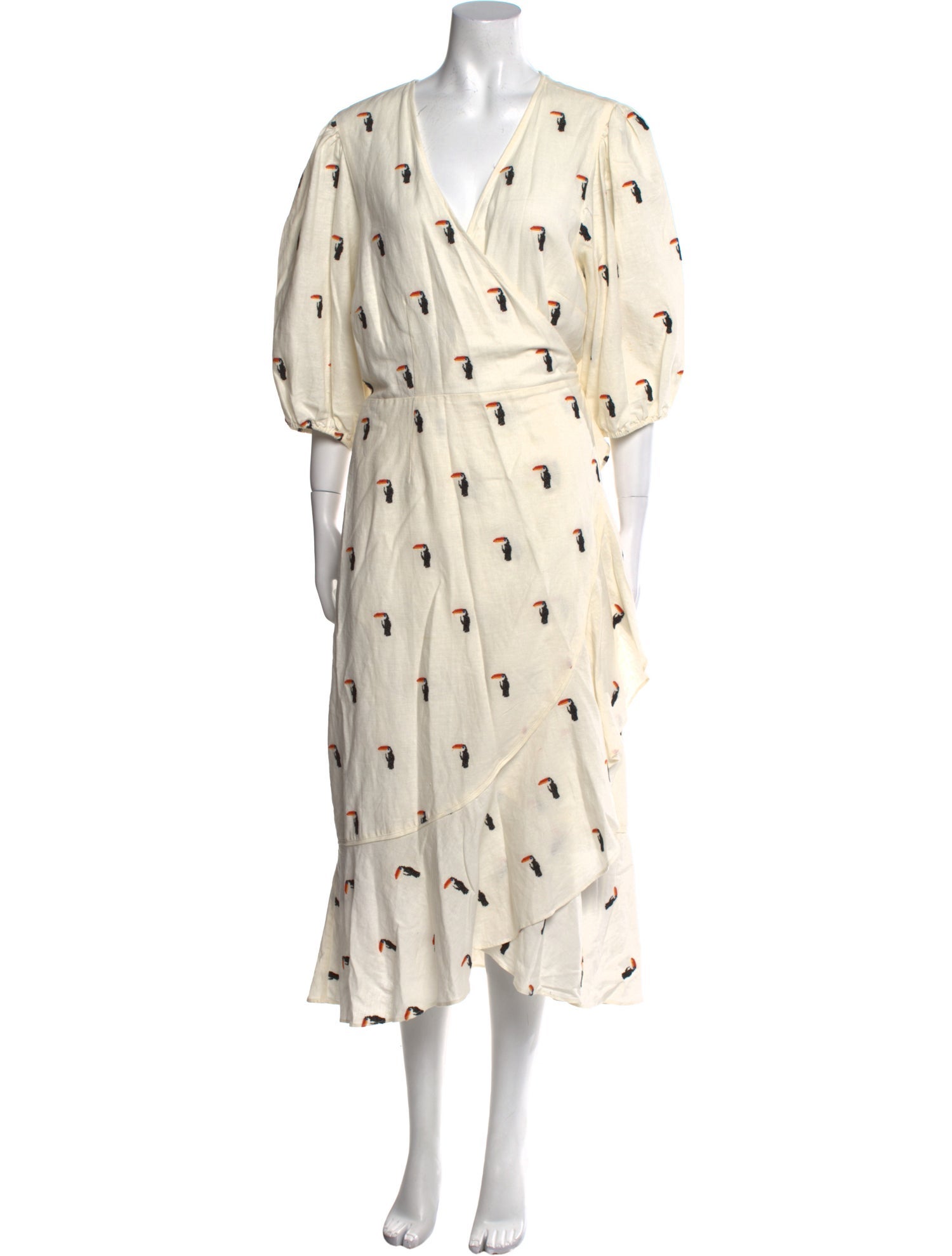 Farm Rio Floral Print Long Dress