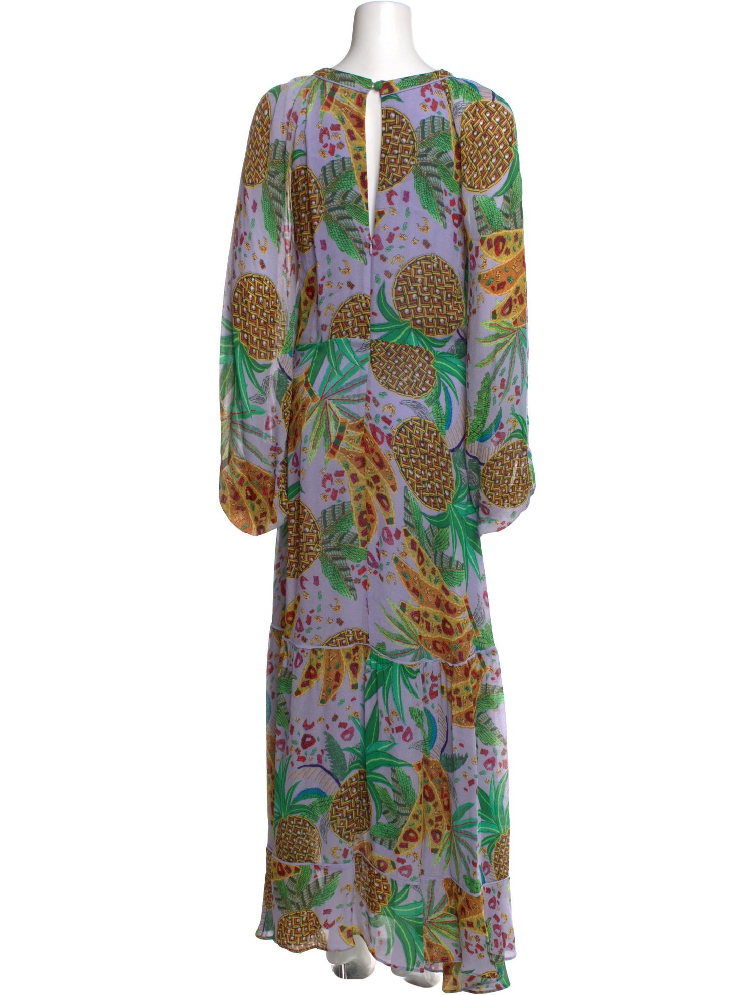 Farm Rio Printed Long Dress