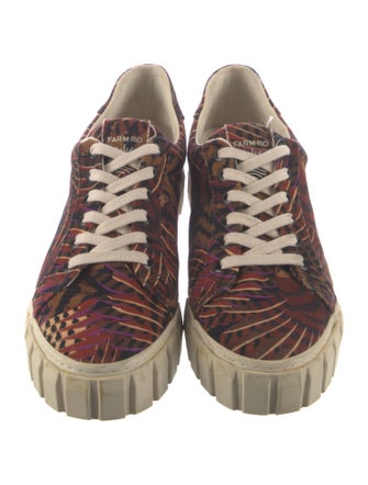 Farm Rio Canvas Printed Oxfords