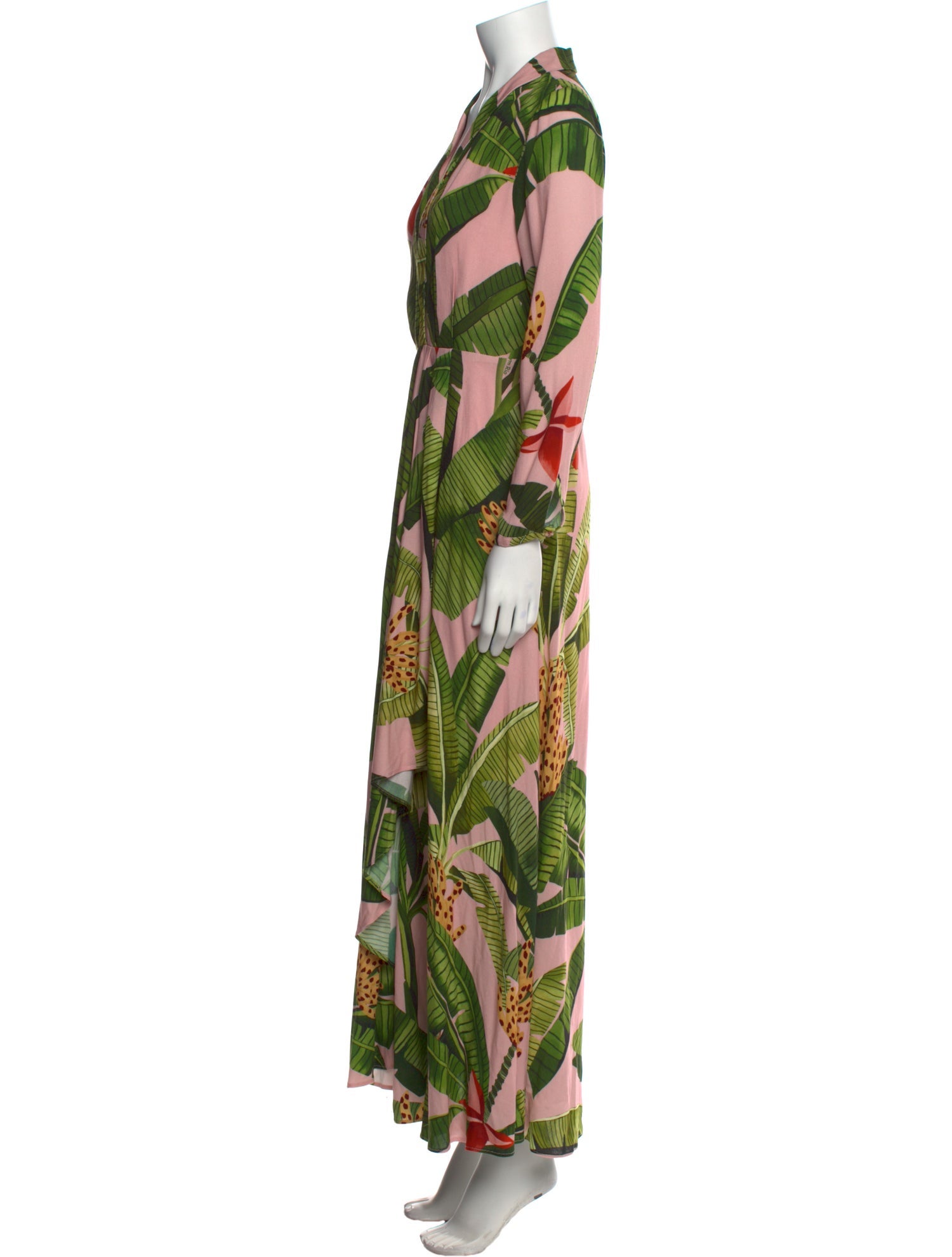 Farm Rio Printed Long Dress