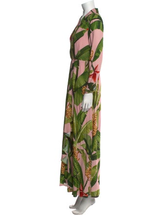 Farm Rio Printed Long Dress