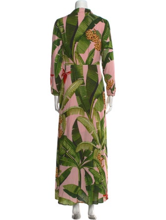Farm Rio Printed Long Dress