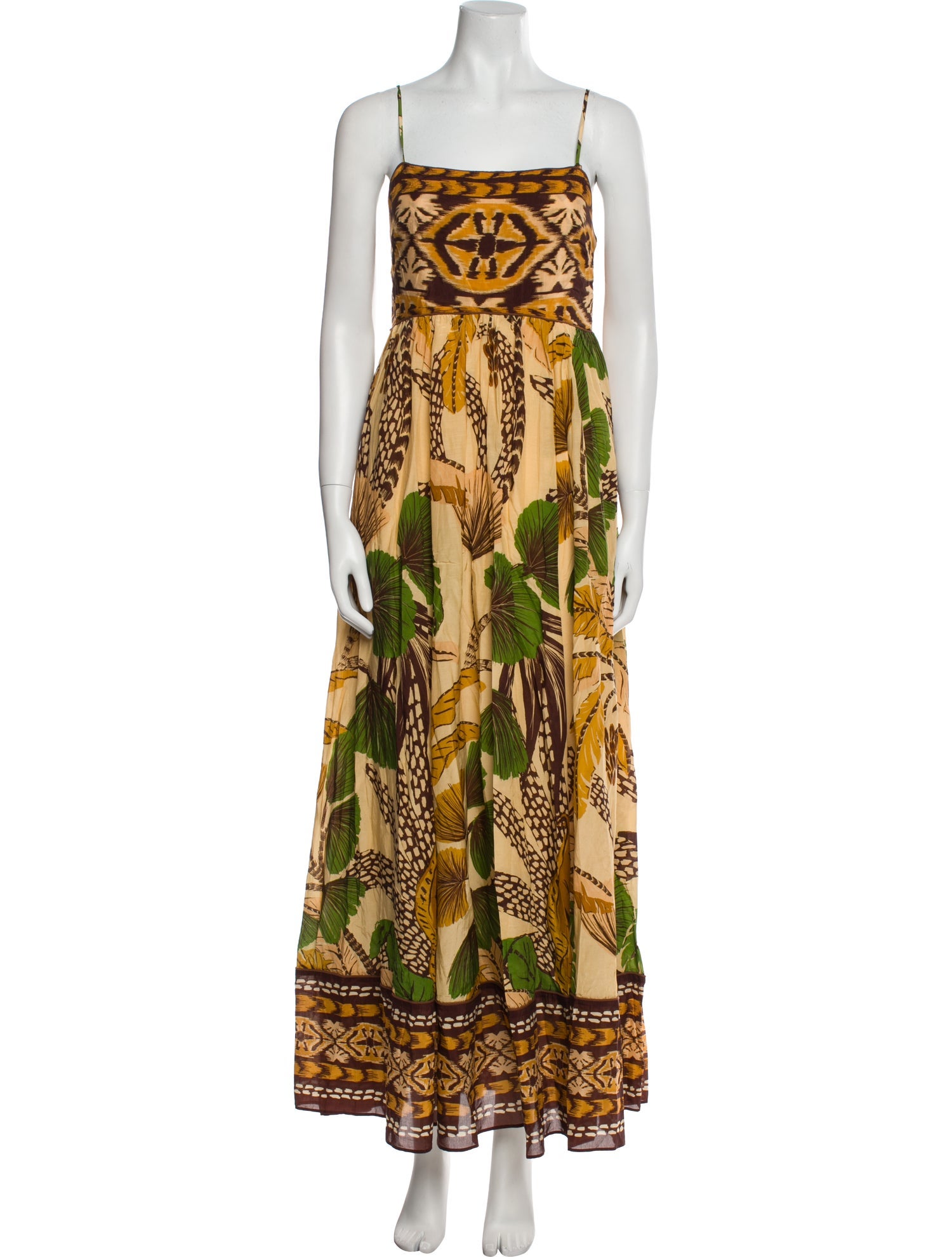 Farm Rio Printed Long Dress