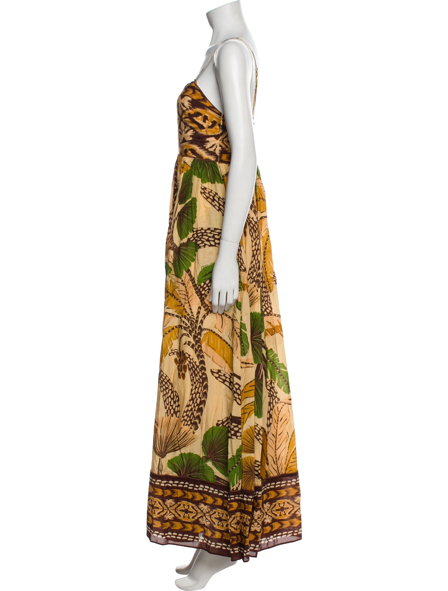 Farm Rio Printed Long Dress