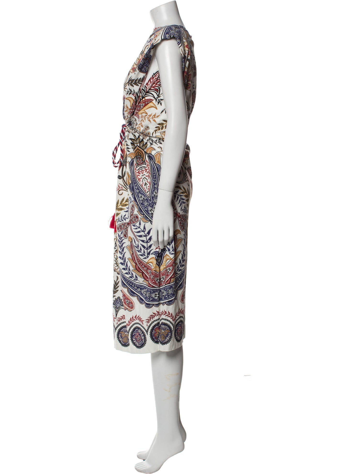 Farm Rio Printed Midi Length Dress w/ Tags