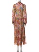 Farm Rio Paisley Print Long Dress