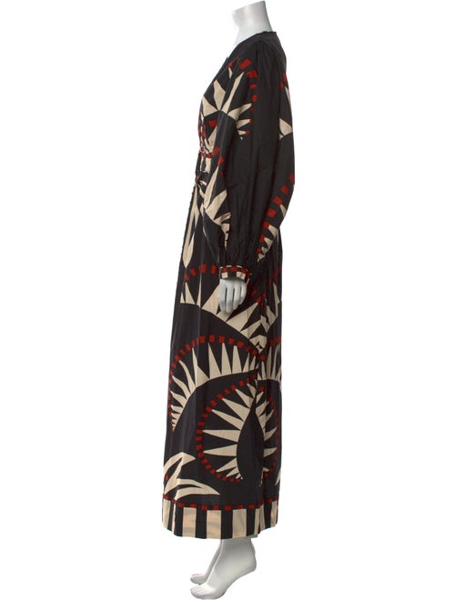 Farm Rio Printed Long Dress