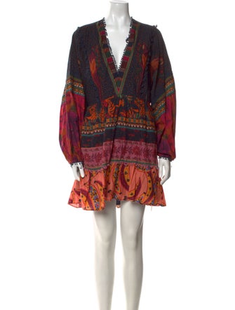 Farm Rio Printed Mini Dress