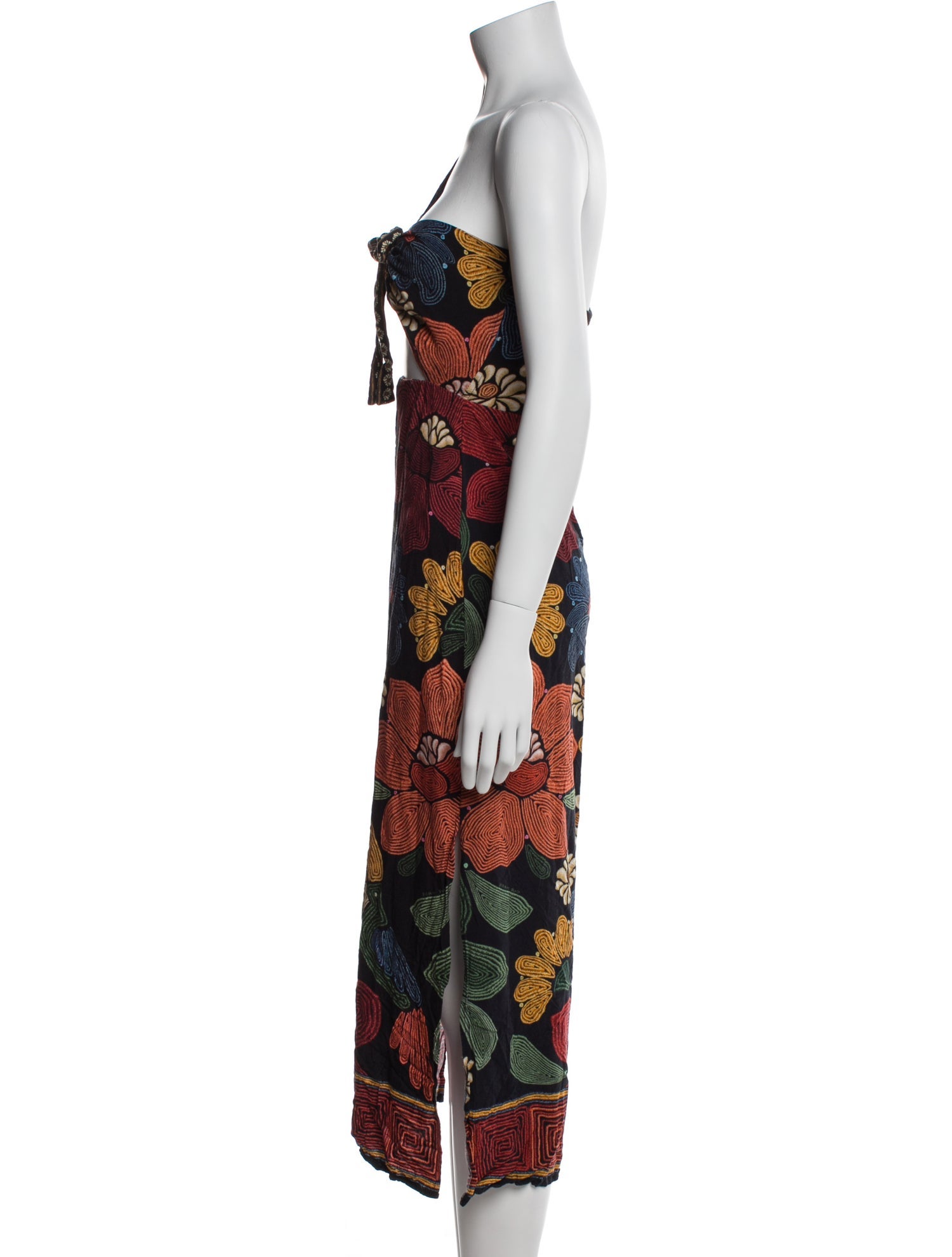 Farm Rio Printed Midi Length Dress